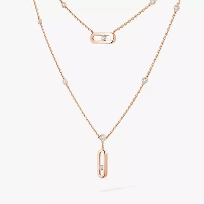 [Elowen Jewelry] Move Uno Diamond Necklace