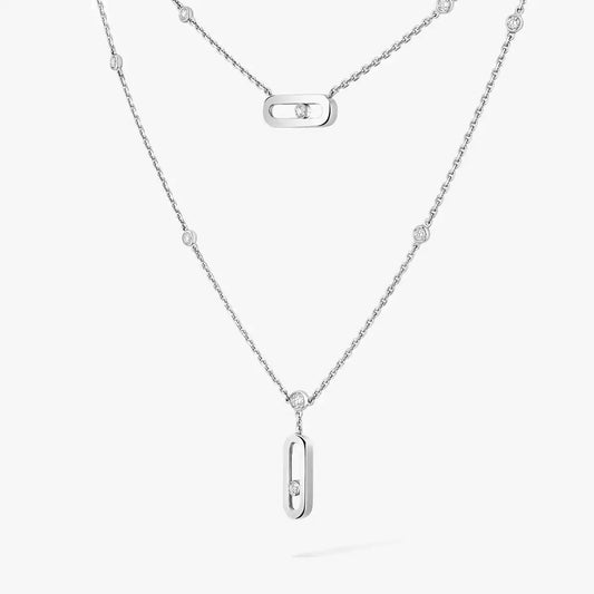 [Elowen Jewelry] Move Uno Diamond Necklace