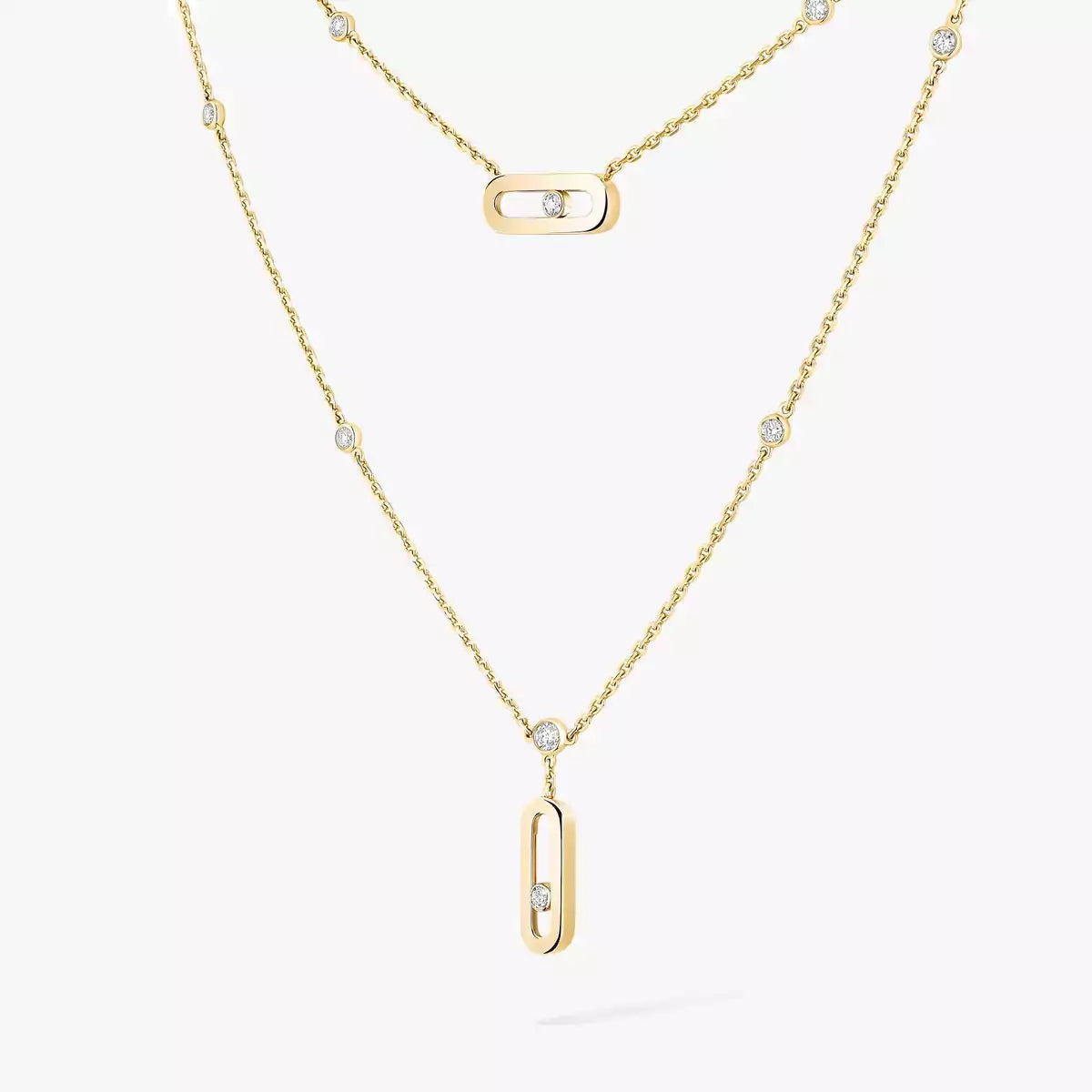 [Elowen Jewelry] Move Uno Diamond Necklace