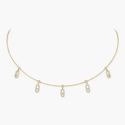 [Elowen Jewelry]Move Uno Necklace