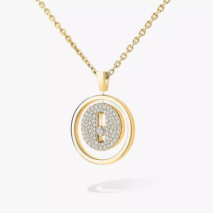 [Elowen Jewelry] Lucky Move Diamond Necklace