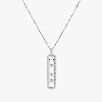 [Elowen Jewelry]Diamond Necklace Move 10Th