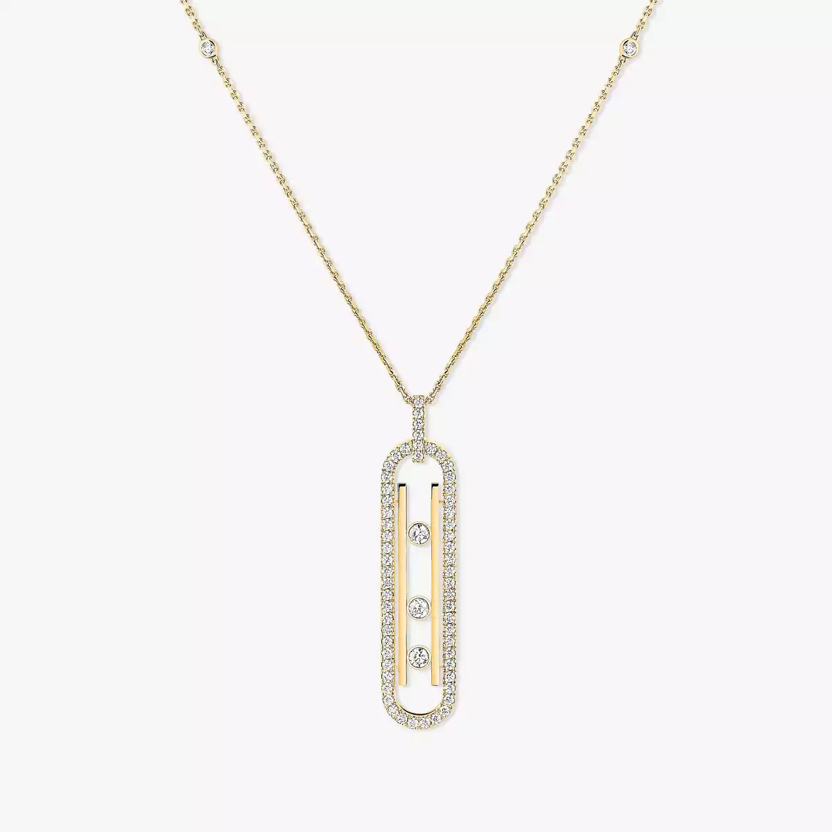 [Elowen Jewelry]Diamond Necklace Move 10Th