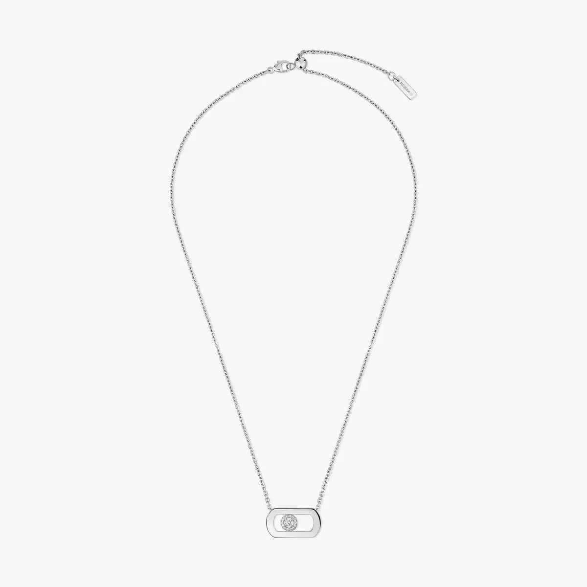 [Elowen Jewelry]So Move Diamond Necklace in Gold