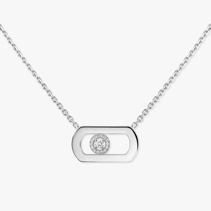 [Elowen Jewelry]So Move Diamond Necklace in Gold