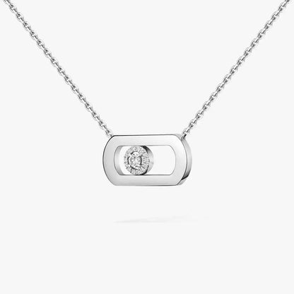 [Elowen Jewelry]So Move Diamond Necklace in Gold