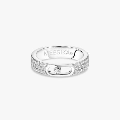 [Elowen Jewelry]Move Joaillerie Pave_ Diamond Wedding Ring