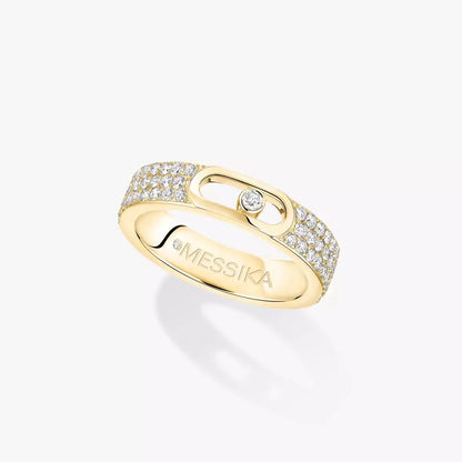 [Elowen Jewelry]Move Joaillerie Pave_ Diamond Wedding Ring