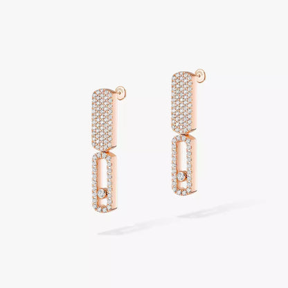[Elowen Jewelry]Imperial Move SM Diamond Earrings