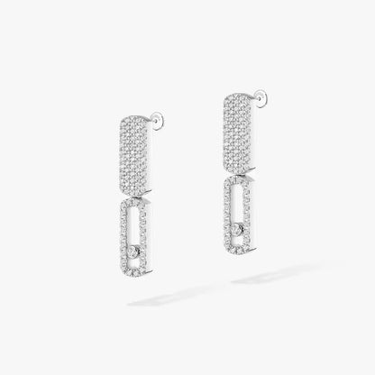 [Elowen Jewelry]Imperial Move SM Diamond Earrings