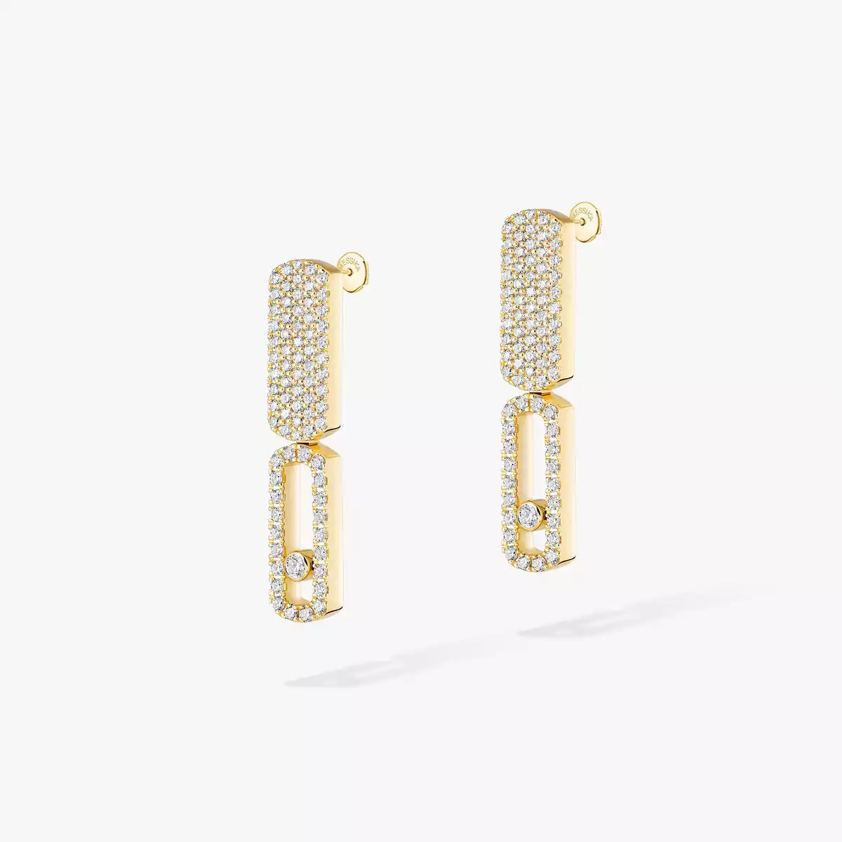[Elowen Jewelry]Imperial Move SM Diamond Earrings