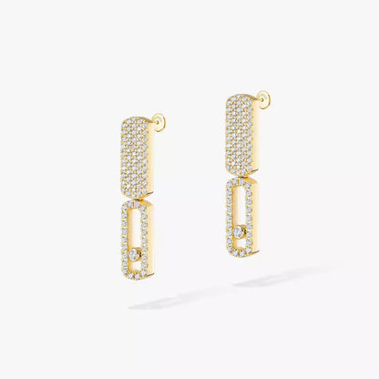 [Elowen Jewelry]Imperial Move SM Diamond Earrings