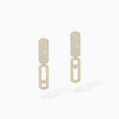 [Elowen Jewelry]Imperial Move SM Diamond Earrings