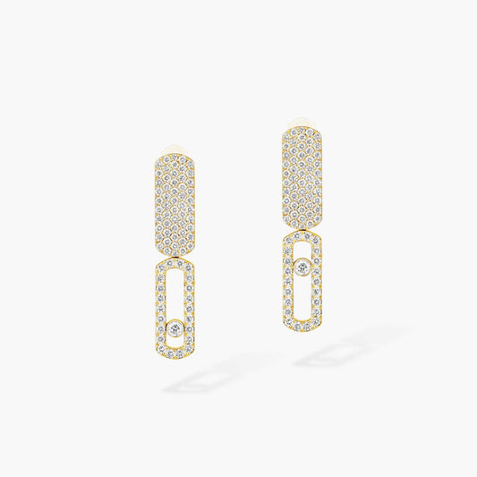 [Elowen Jewelry]Imperial Move SM Diamond Earrings