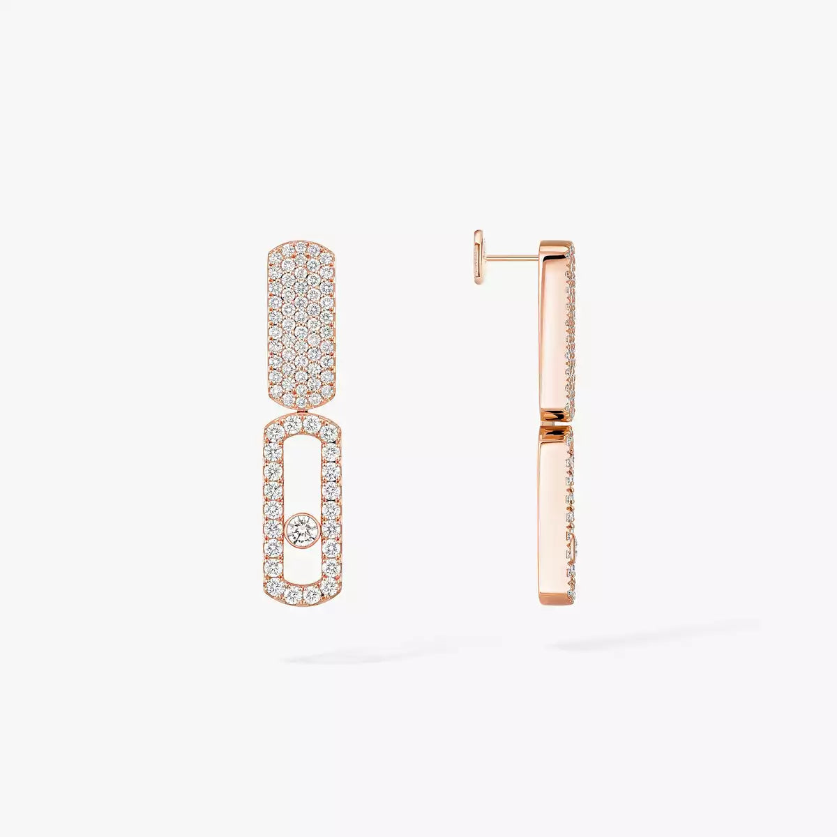 [Elowen Jewelry]Imperial Move SM Diamond Earrings