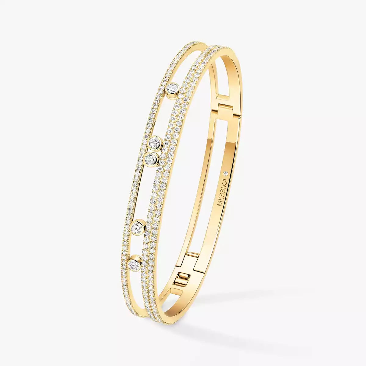 [Elowen Jewelry]Move Romane pavé bangle