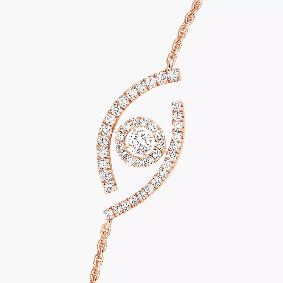 [Elowen Jewelry]Lucky Eye Pave-Set Diamond Bracelet