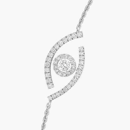[Elowen Jewelry]Lucky Eye Pave-Set Diamond Bracelet