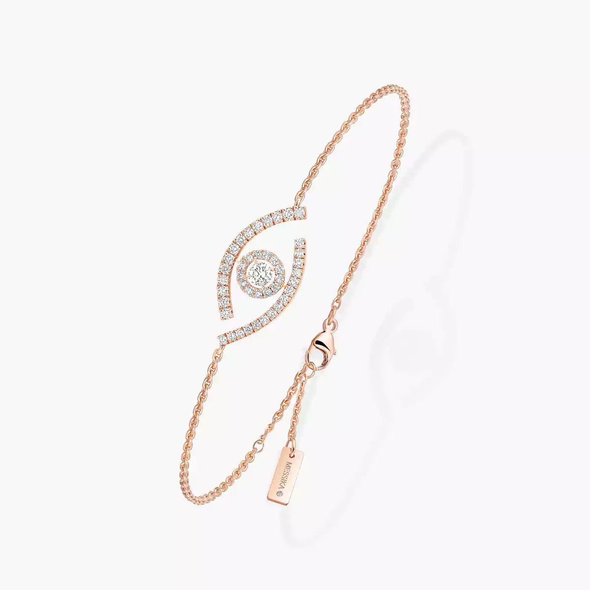 [Elowen Jewelry]Lucky Eye Pave-Set Diamond Bracelet