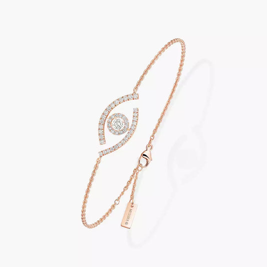 [Elowen Jewelry]Lucky Eye Pave-Set Diamond Bracelet