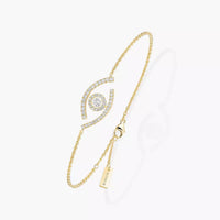 [Elowen Jewelry]Lucky Eye Pave-Set Diamond Bracelet