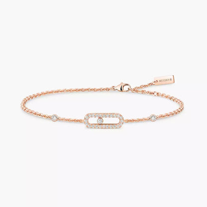 [Elowen Jewelry]Move Uno Diamond Bracelet