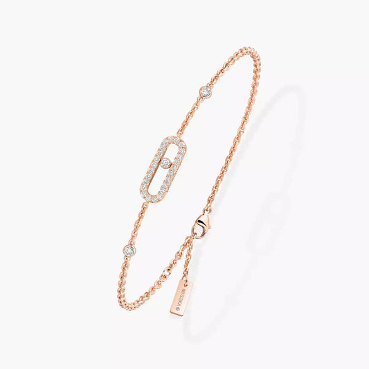 [Elowen Jewelry]Move Uno Diamond Bracelet