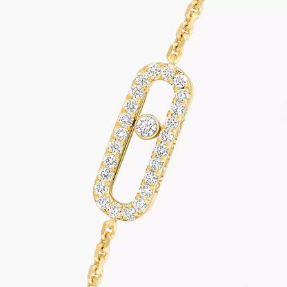 [Elowen Jewelry]Move Uno Diamond Bracelet