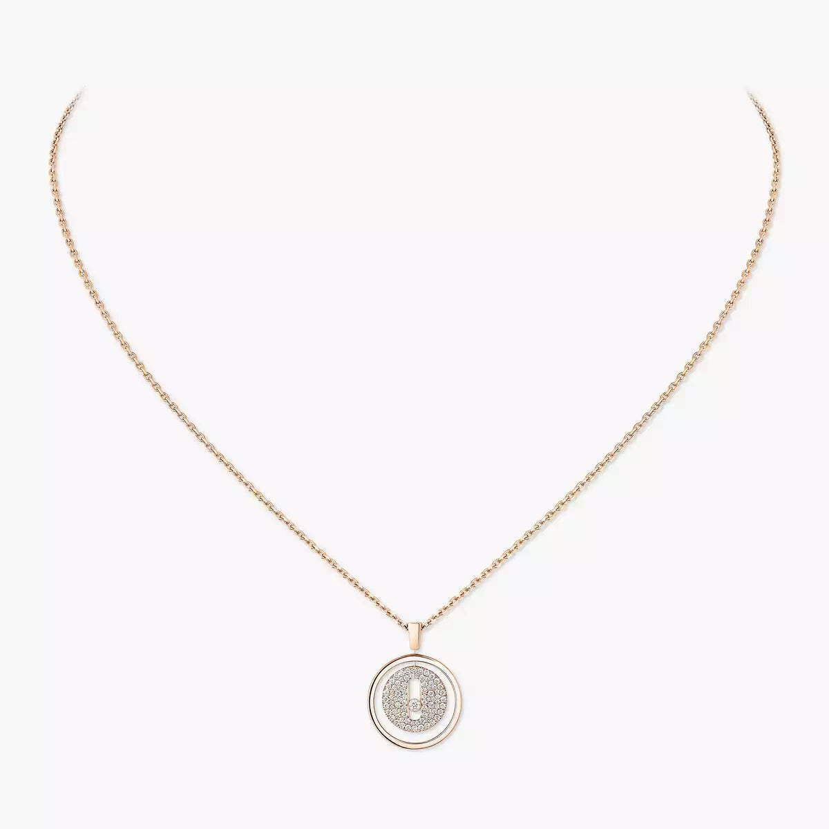 [Elowen Jewelry] Lucky Move Diamond Necklace