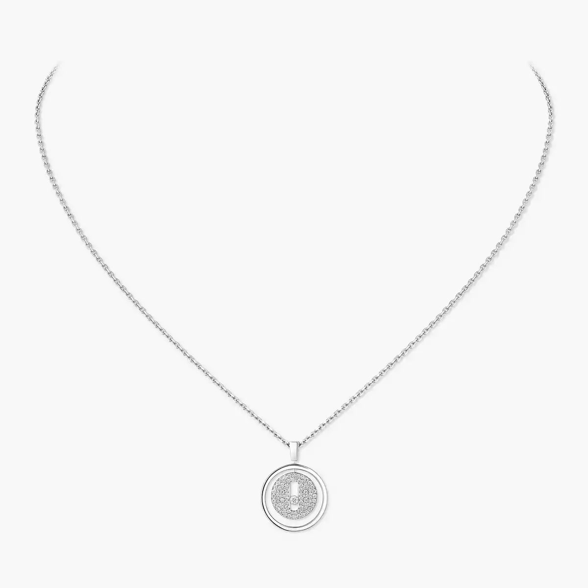 [Elowen Jewelry] Lucky Move Diamond Necklace