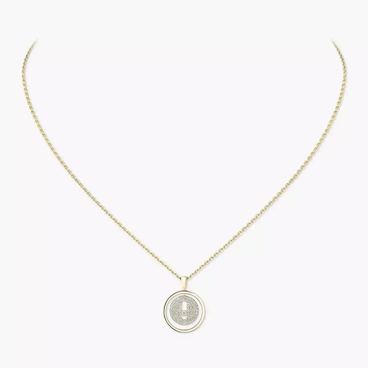 [Elowen Jewelry] Lucky Move Diamond Necklace