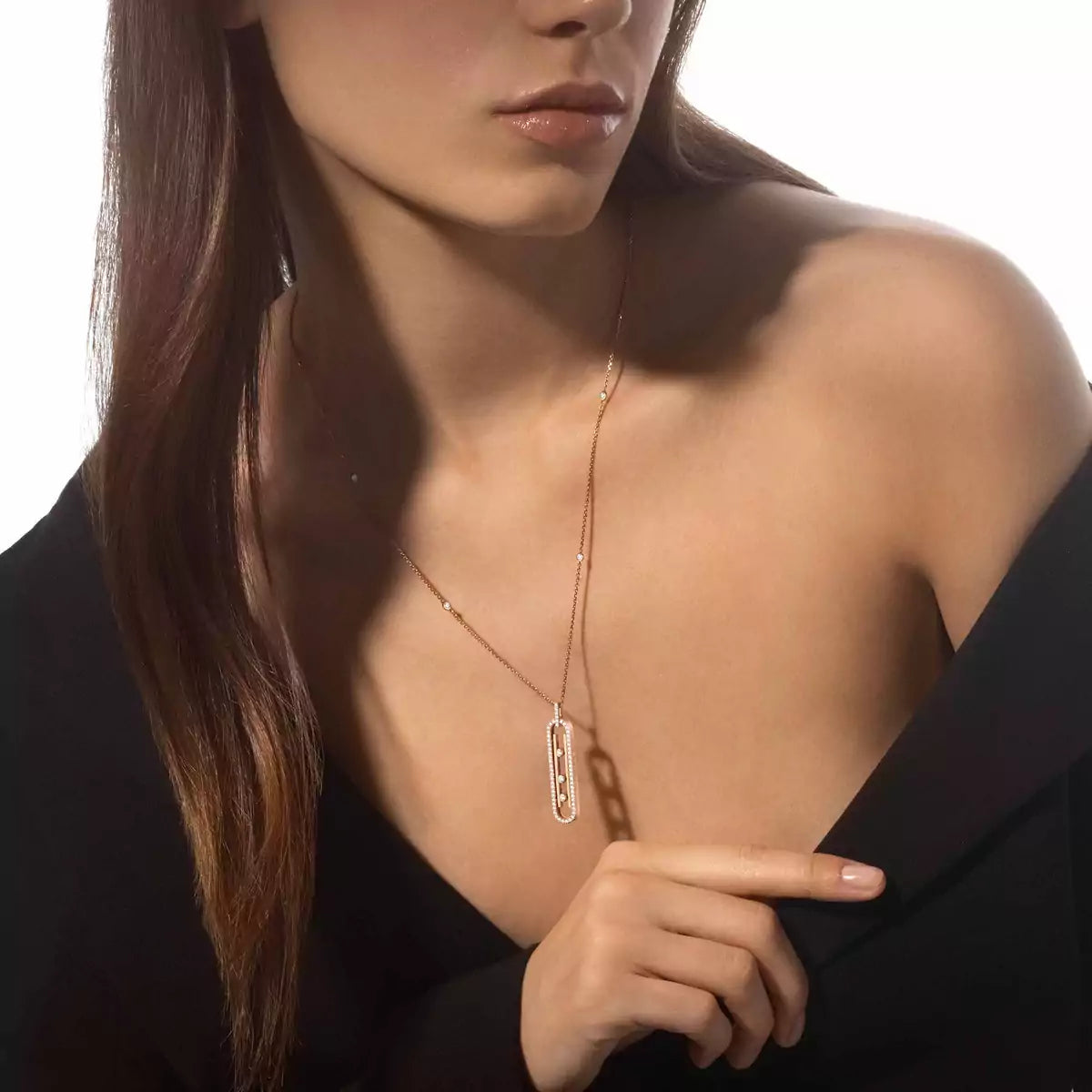 [Elowen Jewelry]Diamond Necklace Move 10Th