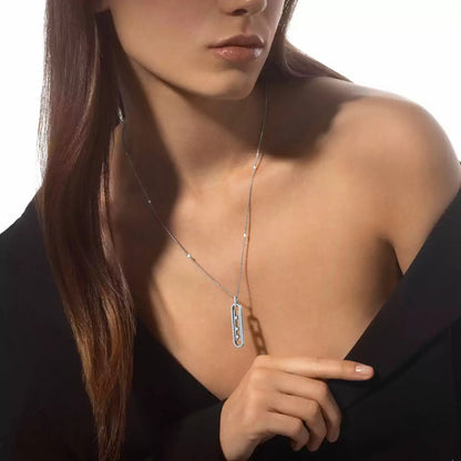 [Elowen Jewelry]Diamond Necklace Move 10Th