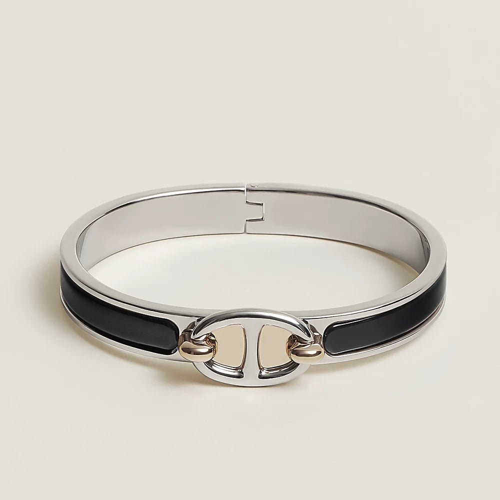 [Elowen Jewels]CLIC CHAINE SILVER BRACELET