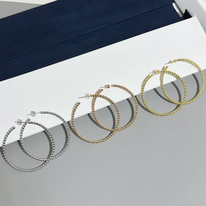 [Elowen-jewel] SMOOTH BEAD STUD EARRINGS