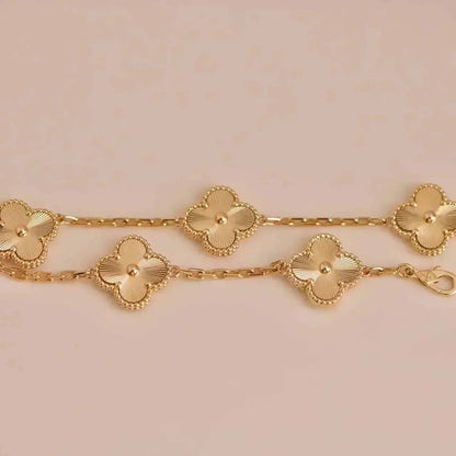 [Elowen Jewels] CLOVER 5 MOTIF LASER BRACELET COLLECTION