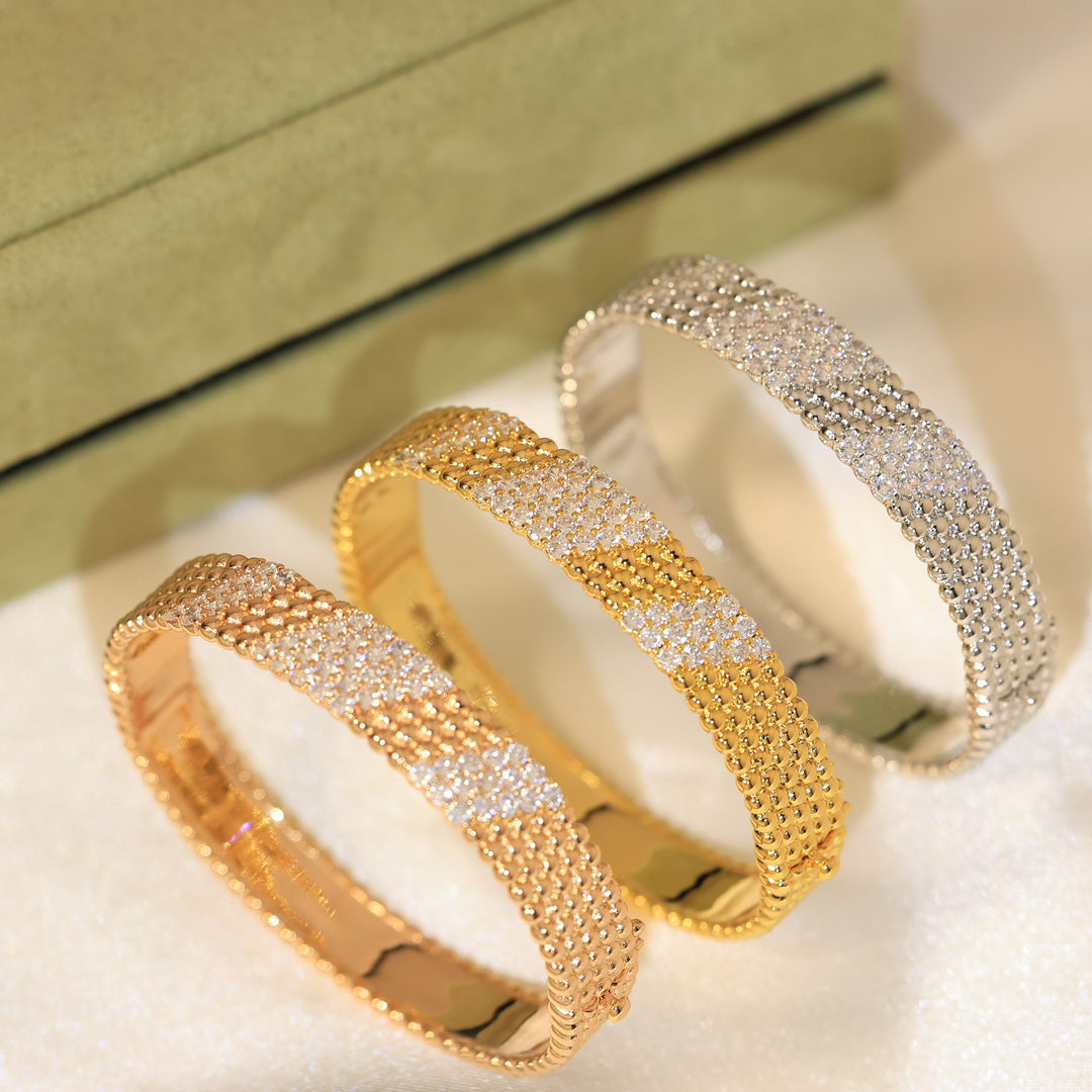 [Elowen-jewel]  FIVE-ROW DIAMOND BRACELET
