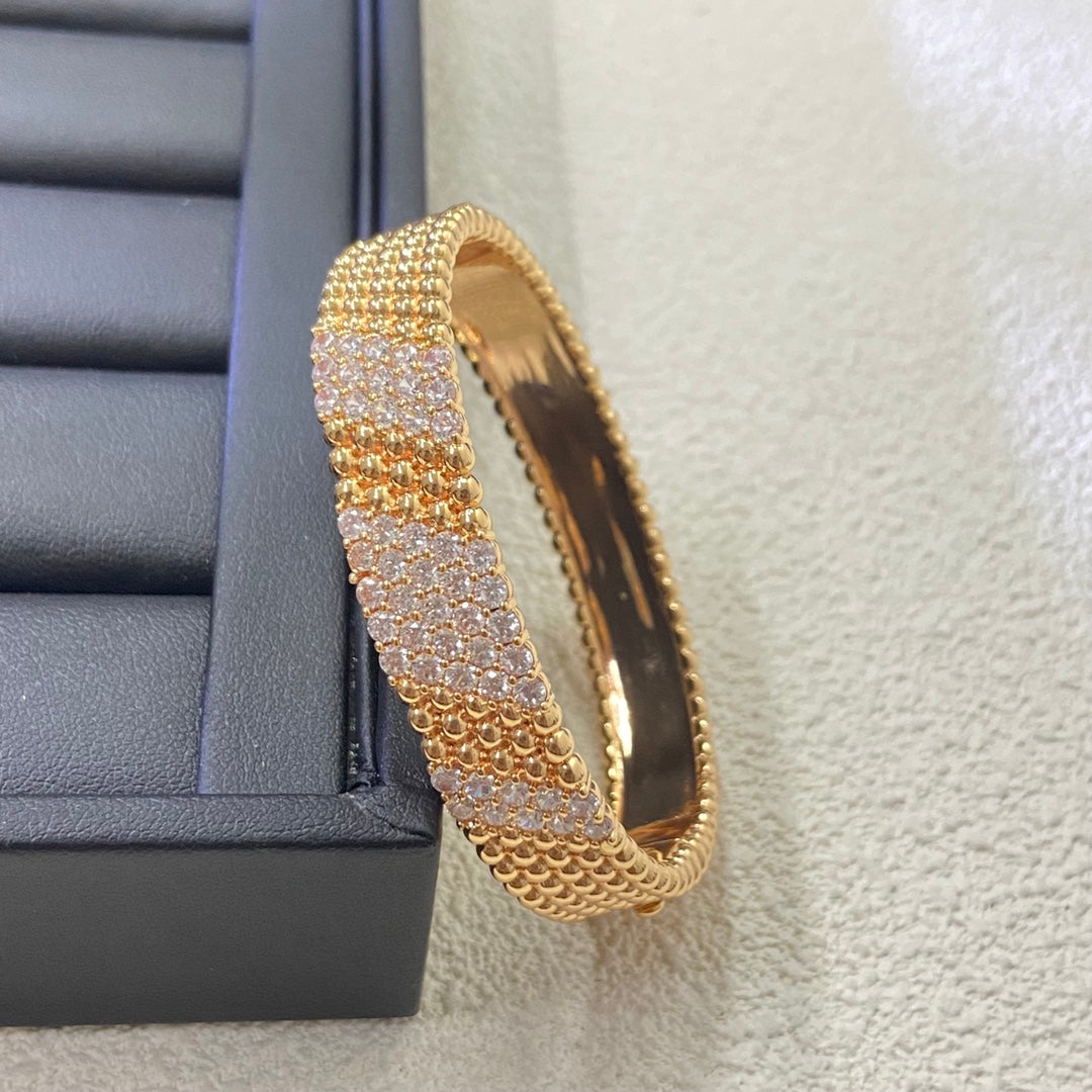 [Elowen-jewel]  FIVE-ROW DIAMOND BRACELET