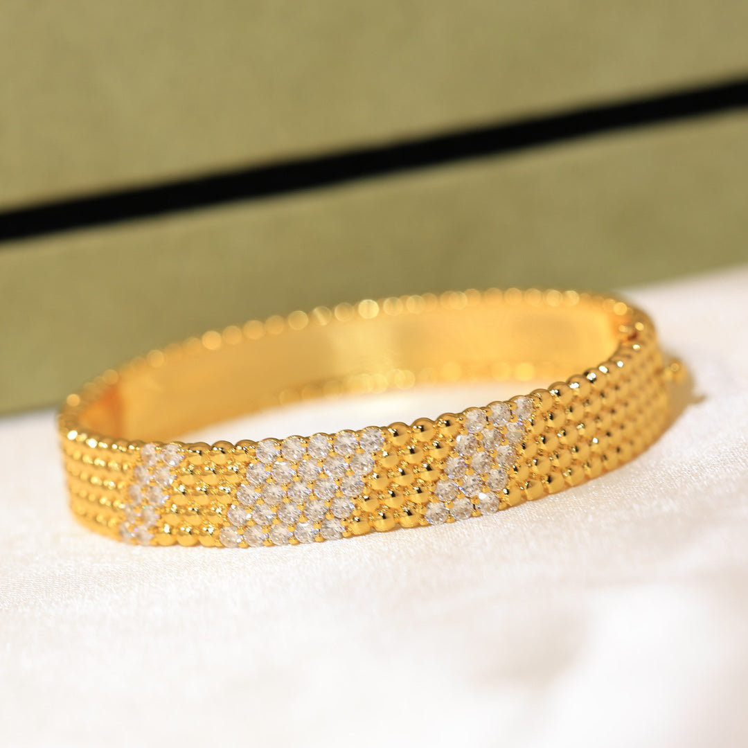 [Elowen-jewel]  FIVE-ROW DIAMOND BRACELET