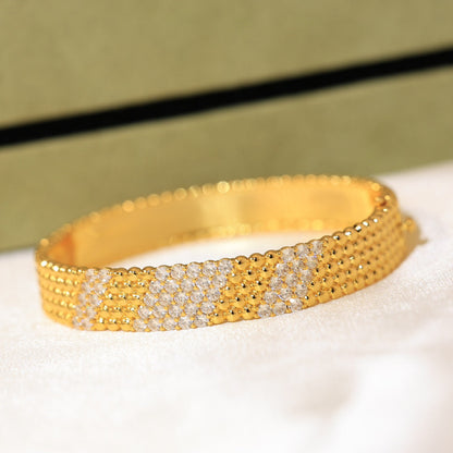 [Elowen-jewel]  FIVE-ROW DIAMOND BRACELET