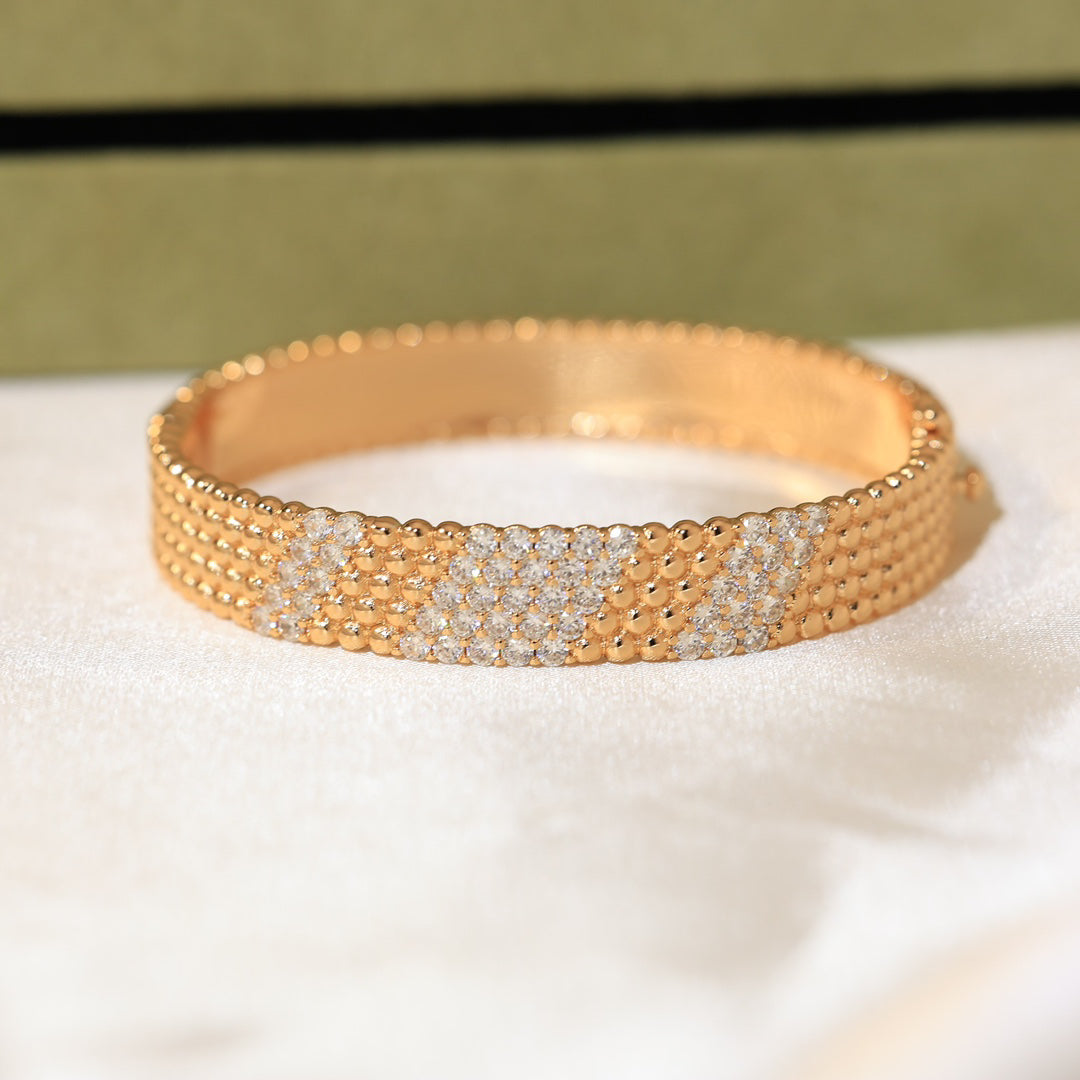 [Elowen-jewel]  FIVE-ROW DIAMOND BRACELET