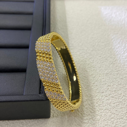 [Elowen-jewel]  FIVE-ROW DIAMOND BRACELET