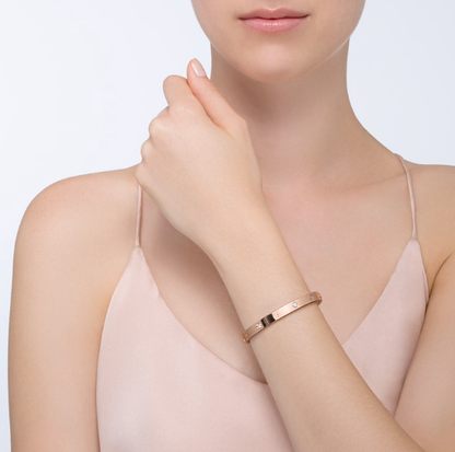 [Elowen Jewels]LOVE BRACELET 6.1MM 4 DIAMONDS