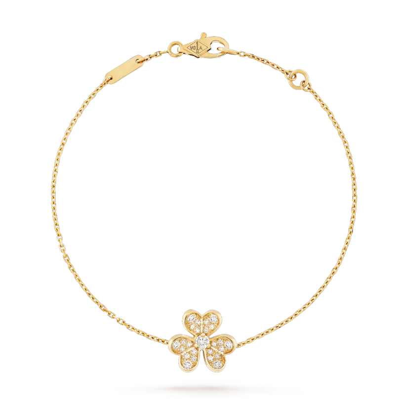[Elowen Jewels]FRIVOLE GOLD FLOWER DIAMOND BRACELET