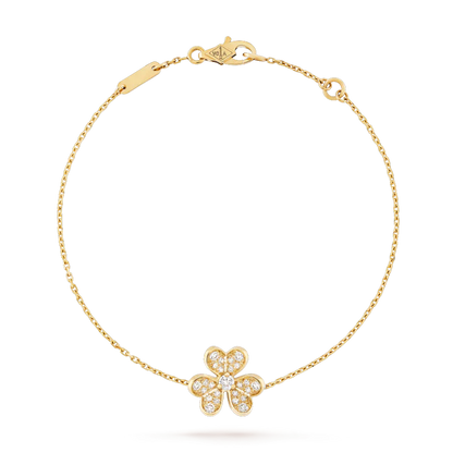 [Elowen Jewels]FRIVOLE GOLD FLOWER DIAMOND BRACELET