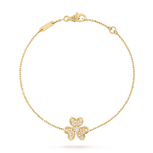 [Elowen Jewels]FRIVOLE GOLD FLOWER DIAMOND BRACELET