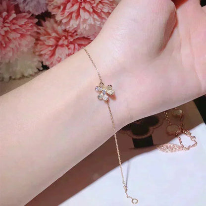 [Elowen Jewels]FRIVOLE GOLD FLOWER DIAMOND BRACELET