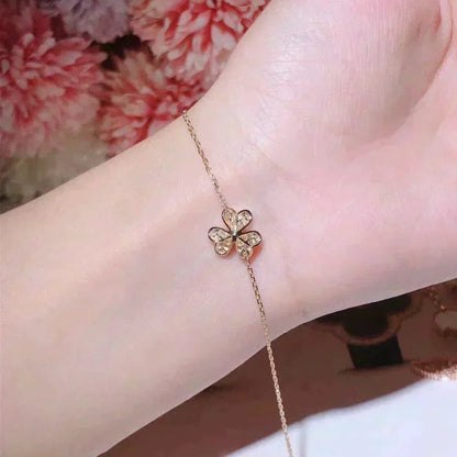 [Elowen Jewels]FRIVOLE GOLD FLOWER DIAMOND BRACELET
