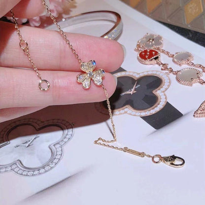 [Elowen Jewels]FRIVOLE GOLD FLOWER DIAMOND BRACELET
