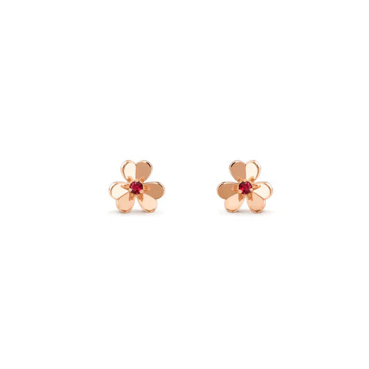 [Elowen Jewels]FRIVOLE  FLOWER PINK EARRINGS